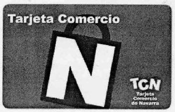 Imagen de TARJETA COMERCIO N TCN TARJETA COMERCIO DE NAVARRA