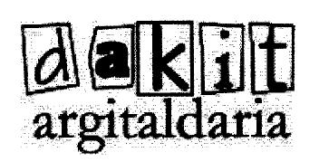 Imagen de DAKIT ARGITALDARIA