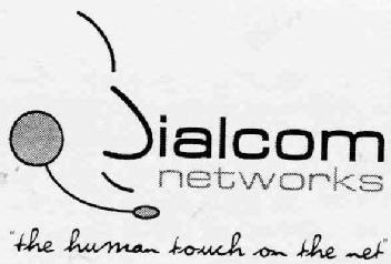 Imagen de DIALCOM NETWORKS THE HUMAN TOUCH ON THE NET
