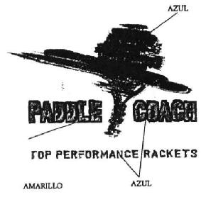 Imagen de PADDLE COACH TOP PERFORMANCE RACKETS