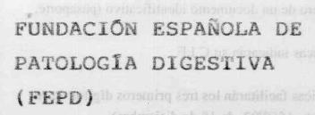 Imagen de FUNDACION ESPAÑOLA DE PATOLOGIA DIGESTIVA (FEPD)