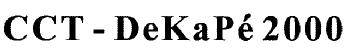 Imagen de CCT-DEKAPE 2000