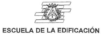 Imagen de ESCUELA DE LA EDIFICACION