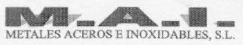 Imagen de M.A.I. METALES ACEROS E INOXIDABLES, S.L