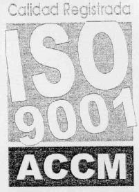 Imagen de CALIDAD REGISTRADA ISO 9001 ACCM