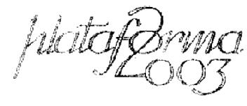 Imagen de PLATAFORMA 2003
