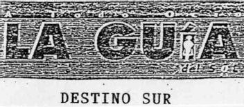 Imagen de A TODO OCIO LA GUIA DEL SOL DESTINO SUR