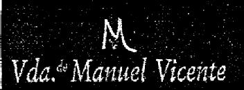 Imagen de M VDA. DE MANUEL VICENTE