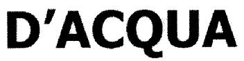 Imagen de D\'ACQUA