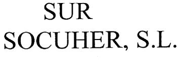 Imagen de SUR SOCUHER, S.L