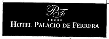 Imagen de PF HOTEL PALACIO DE FERRERA