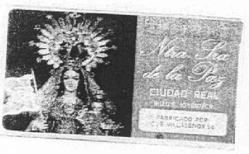 Imagen de NTRA. SRA. DE LA PAZ CIUDAD REAL