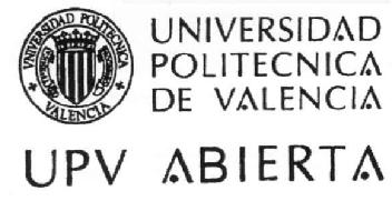 Imagen de UNIVERSIDAD POLITECNICA DE VALENCIA UPV ABIERTA