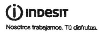 Imagen de I INDESIT NOSOTROS TRABAJAMOS. TU DISFRUTAS