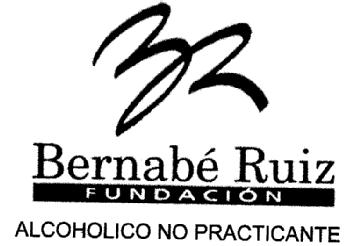 Imagen de BR BERNABE RUIZ FUNDACION ALCOHOLICO NO PRACTICANTE