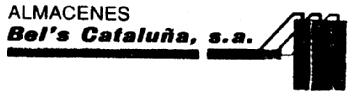 Imagen de ALMACENES BEL\'S CATALUÑA, S.A