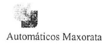 Imagen de AUTOMATICOS MAXORATA
