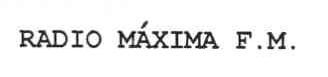 Imagen de RADIO MAXIMA F.M