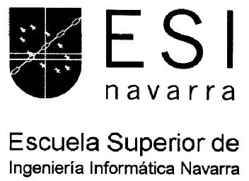 Imagen de ESI NAVARRA ESCUELA SUPERIOR DE INGENIERIA INFORMATICA NAVARRA