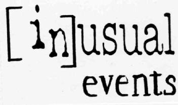 Imagen de INUSUAL EVENTS