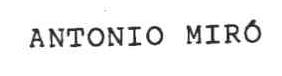 Imagen de ANTONIO MIRO