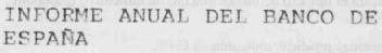 Imagen de INFORME ANUAL DEL BANCO DE ESPAÑA