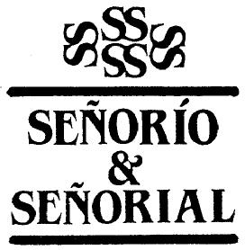 Imagen de SEÑORIO & SEÑORIAL