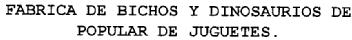 Imagen de FABRICA DE BICHOS Y DINOSAURIOS DE POPULAR DE JUGUETES