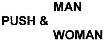 Imagen de PUSH & MAN WOMAN