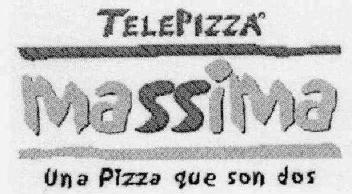 Imagen de TELEPIZZA MASSIMA UNA PIZZA QUE SON DOS