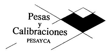 Imagen de PESAS Y CALIBRACIONES PESAYCA