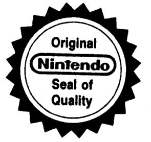Imagen de ORIGINAL NINTENDO SEAL OF QUALITY