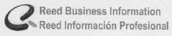 Imagen de REED BUSINESS INFORMATION REED INFORMACION PROFESIONAL