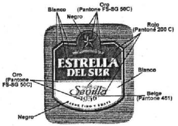 Imagen de ESTRELLA DEL SUR SEVILLA 1956 SABOR FINO Y SUAVE