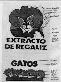 Imagen de EXTRACTO DE REGALIZ GATOS