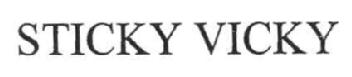 Imagen de STICKY VICKY