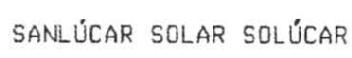 Imagen de SANLUCAR SOLAR SOLUCAR