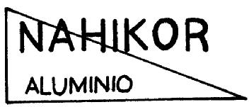 Imagen de NAHIKOR ALUMINIO