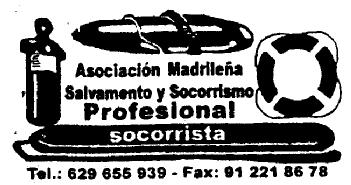 Imagen de ASOCIACION MADRILEÑA SALVAMENTO Y SOCORRISMO PROFESIONAL SOCORRISTA