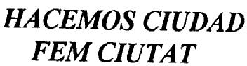Imagen de HACEMOS CIUDAD FEM CIUTAT
