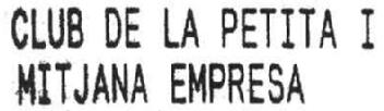 Imagen de CLUB DE LA PETITA I MITJANA EMPRESA