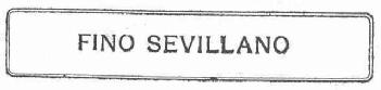 Imagen de FINO SEVILLANO