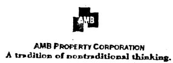 Imagen de AMB AMB PROPERTY CORPORATION A TRADITION OF NONTRADITIONAL THINKING