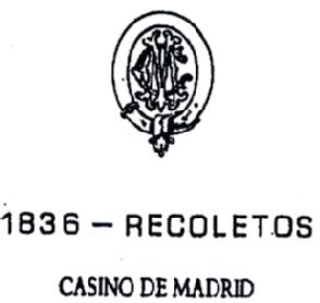 Imagen de CM 1836 - RECOLETOS CASINO DE MADRID
