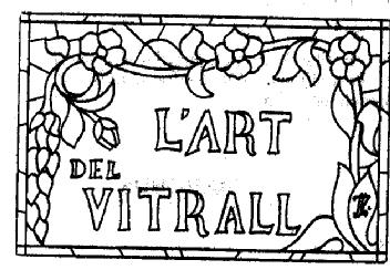 Imagen de L'ART DEL VITRALL