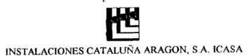 Imagen de INSTALACIONES CATALUÑA ARAGON, S.A. ICASA