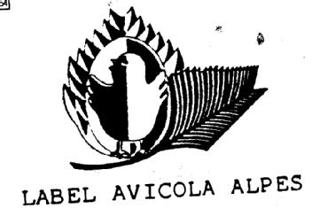 Imagen de LABEL AVICOLA ALPES