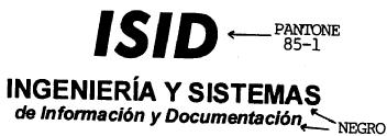 Imagen de ISID INGENIERIA Y SISTEMAS DE INFORMACION Y DOCUMENTACION
