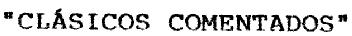 Imagen de CLASICOS COMENTADOS