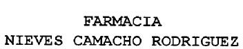 Imagen de FARMACIA NIEVES CAMACHO RODRIGUEZ